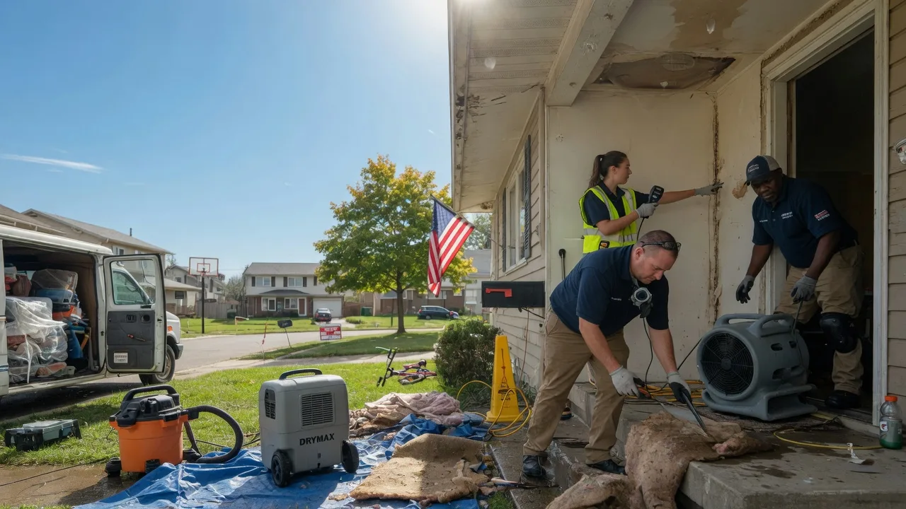 Water Damage Restoration in New Llano, LA near me